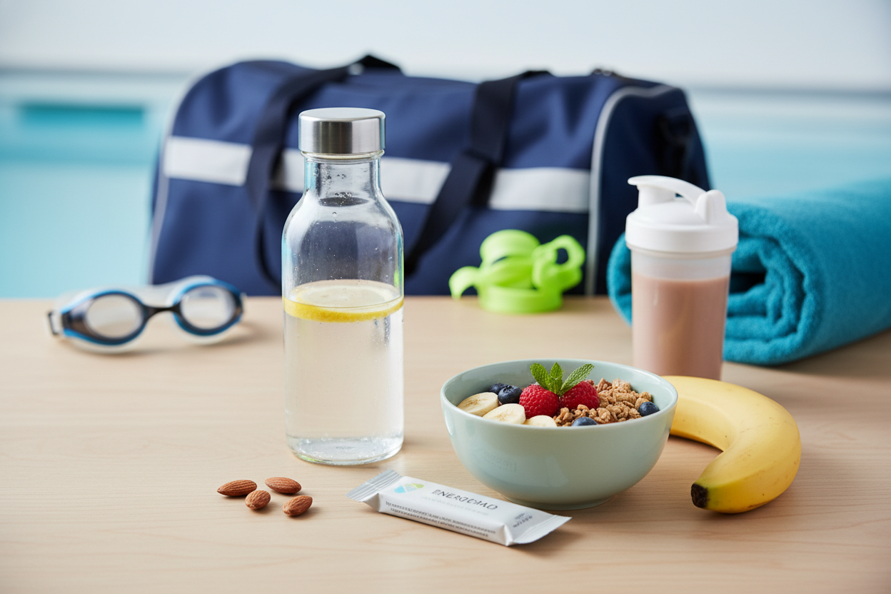 Zwemvoeding: wat te eten voor en na je training